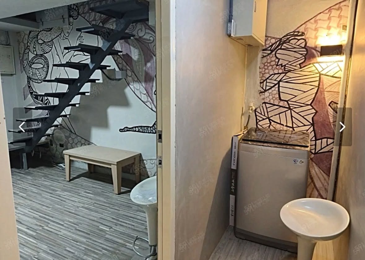 中山區松江路樓中樓出租｜兩層大空間｜可養貓｜大陽台｜